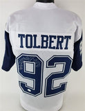Tony Tolbert "3x SB Champs 92, 93, 95" Signed Dallas Cowboys Jersey (JSA COA) DE