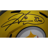 Hines Ward Autographed/Signed Pittsburgh Steelers F/S Flash Helmet Beckett 48613