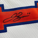 Autographed/Signed Jalen Brunson New York White Basketball Jersey PSA/DNA COA