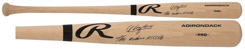 Aroldis Chapman Signed Rawlings Pro Blonde Baseball Bat w/Cuban Missile (SS COA)