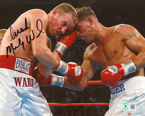 Boxing Micky Ward "Irish" Authentic Signed 8x10 Photo Autographed BAS #BF06323