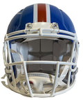 John Elway Autographed/Inscribed 1987 NFL MVP Retro D Pro Helmet BAS COA