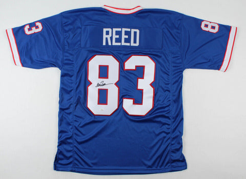 Andre Reed Signed Buffalo Bills Jersey (JSA) 7xPro Bowl Wide Receiver / HOF 2006