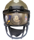 Tom Brady Autographed Patriots STS - Navy Ed. - Speed Authentic Helmet Fanatics