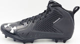 Tyler Lockett Auto Black Under Armour Team Fierce MC Cleats Seahawks Size 11