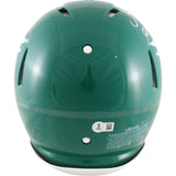 Brian Dawkins Autographed Philadelphia Eagles TB Pro Helmet Insc. Beckett 49104