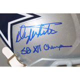 Danny White Autographed Dallas Cowboys F/S Helmet SB Champ Beckett 44050