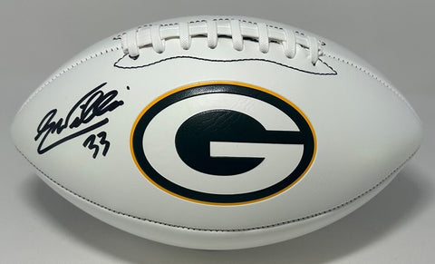 Packers EVAN WILLIAMS Signed Full Size White Panel Green Bay LOGO Football AUTO