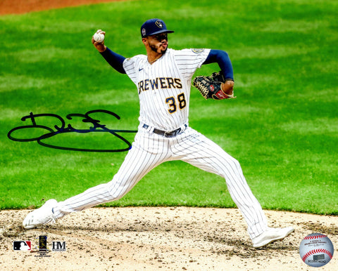 Brewers DEVIN WILLIAMS Signed 8x10 Photo #5 AUTO - 2020 NL Rookie of the Year
