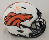 JOHN ELWAY SIGNED DENVER BRONCOS LUNAR ECLIPSE SPEED AUTHENTIC HELMET BECKETT