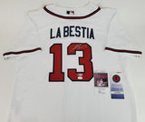 Ronald Acuna Jr. Signed Atlanta Braves 'La Bestia' Majestic Jersey (JSA COA)