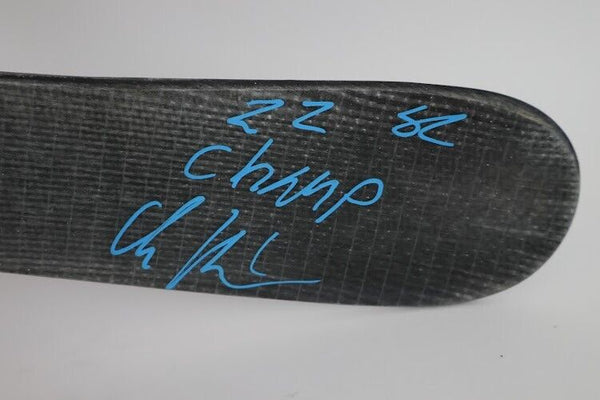 Artturi Lehkonen Signed Fisher Hockey Stick Inscribed "22 SC Champ" (JSA COA)