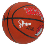 Sterling "Scoot" Henderson Autographed Trail Blazers NBA Basketball Fanatics