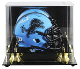 Lions Sam LaPorta Authentic Signed Rave Speed Mini Helmet W/ Case BAS Witnessed