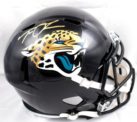 Trevor Lawrence Autographed Jacksonville Jaguars F/S Speed Helmet- Fanatics
