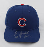 Lee Smith Signed Chicago Cubs Logo Snapback Hat Inscribed "478 Saves" (JSA COA)