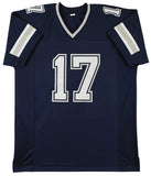 Brandon Aubrey Authentic Signed Navy Blue Pro Style Jersey BAS Witnessed 2