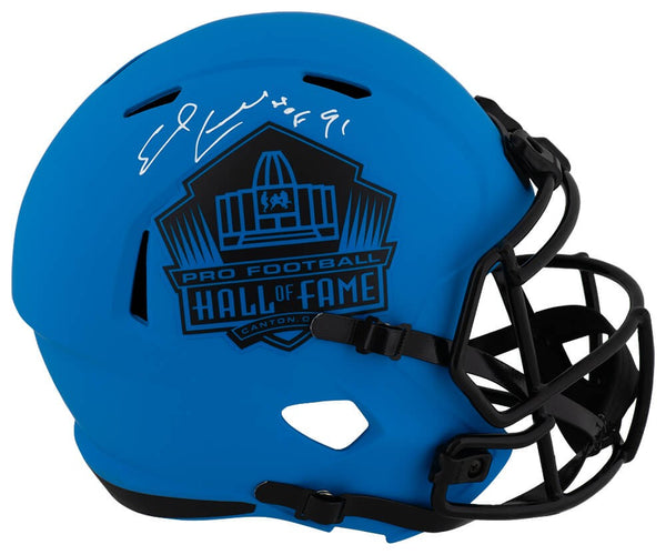 Earl Campbell Signed Hall of Fame Logo RAVE Riddell F/S Rep Helmet w/HOF -SS COA