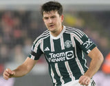 Harry Maguire Signed Manchester United Adidas Green Soccer Jersey (Beckett)