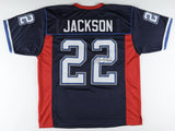 Fred Jackson Signed Bills Throwback Jersey (JSA COA) Buffalo R.B. 2006-2015