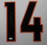 COURTLAND SUTTON (Broncos white TOWER) Signed Autographed Framed Jersey JSA