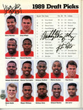 Steve Atwater Bobby Humphrey Autographed Denver Broncos Yearbook Beckett 55766