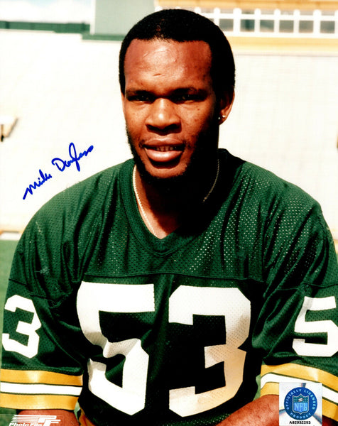 Packers Hall of Famer MIKE DOUGLAS Signed 8x10 Photo #1 AUTO ~