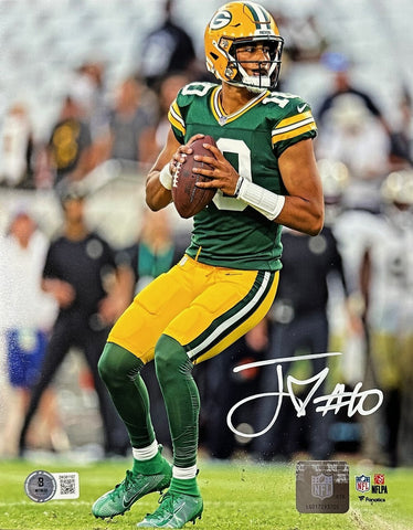 Packers 1st Rnd Pick Quarterback JORDAN LOVE Signed 8x10 Photo #3 AUTO - BAS