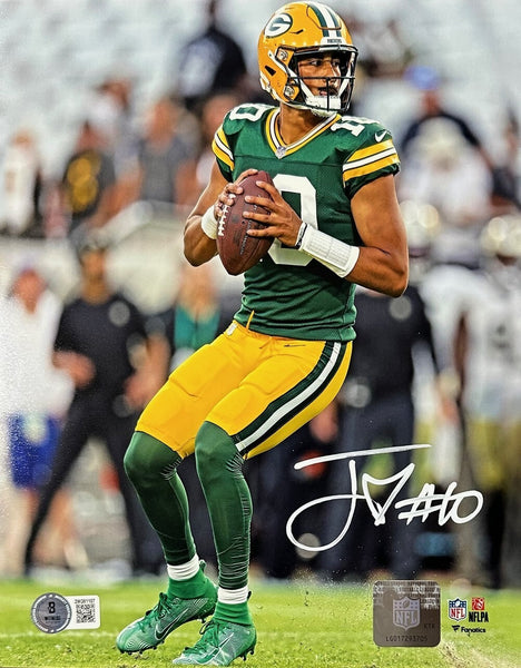 Packers 1st Rnd Pick Quarterback JORDAN LOVE Signed 8x10 Photo #3 AUTO - BAS
