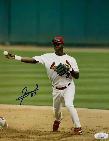 St Louis Cardinals All Star EDGAR RENTERIA Signed 8x10 Photo #1 AUTO - JSA