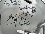 GRIFFIN, GEORGE & SMITH AUTOGRAPHED OHIO STATE FULL SIZE AUTH HELMET BECKETT