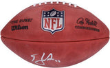 Brandon Aiyuk San Francisco 49ers Autographed Duke Full Color Football