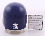 Sammy Sosa Signed Chicago Cubs Mini Batting Helmet (Schwartz COA) 600 H.R Club