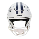 Emmitt Smith Autographed Cowboys White 2022 Alternate Speedflex Helmet Beckett