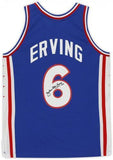 FRMD Julius Erving 76ers Signed Mitchell & Ness 1982-83 Hardwood Swingman Jersey