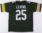 Dorsey Levens Signed Packers Jersey (Beckett Hologram) Green Bay R.B. 1994-2001