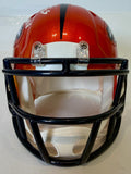 Chris Harris Jr. Autographed/Inscribed Broncos Flash Mini Helmet BAS COA
