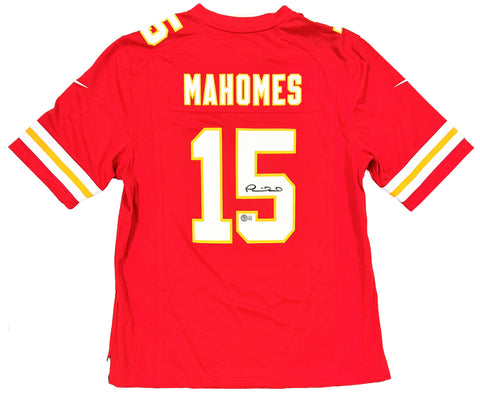Patrick Mahomes Kansas City Chiefs Signed Nike Game Jersey BAS