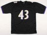 Justice Hill Signed Baltimore Ravens Jersey (JSA Rookie COA) 2019 Draft Pick RB