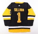 Mike Sullivan Signed Pittsburgh Penguins Jersey "2x Stanley Cup Champs (JSA COA)