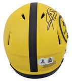 Steelers Hines Ward Authentic Signed Rave Speed Mini Helmet BAS Witnessed
