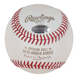 Dexter Fowler Signed 2016 World Series Baseball (Schwartz)Chicago Cub Outfielder