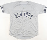 Don Larsen Signed Yankees Jersey (Beckett)Pitched Perfect Game 1956 World Series