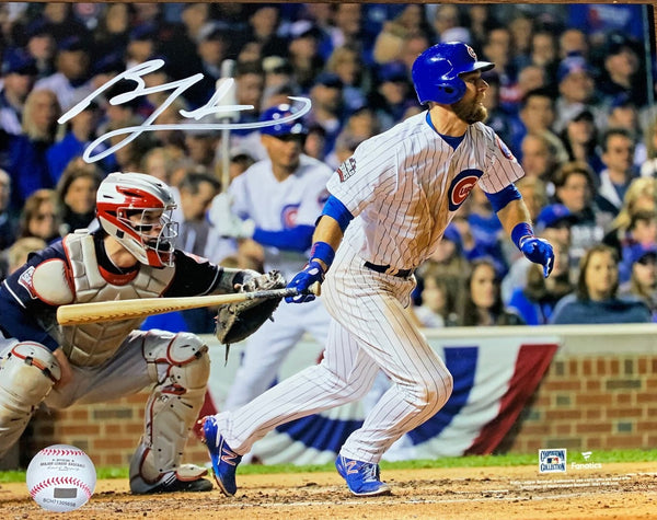 Cubs World Seires MVP BEN ZOBRIST Signed 8x10 AUTO Photo #3 AUTO