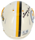 Terry Bradshaw Autographed Pittsburgh Steelers RETRO Speed Mini Helmet Beckett