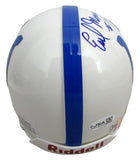 Earl Morrall Signed/Inscribed Baltimore Colts Mini Football Helmet JSA 213116