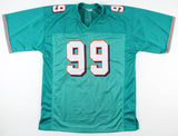 Jason Taylor Signed Miami Dolphins Jersey (JSA Hologram) HOF Class of 2017