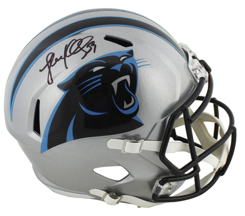 Panthers Luke Kuechly Authentic Signed Full Size Speed Rep Helmet BAS Witnessed