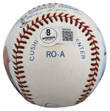 Yankees Mickey Mantle Signed Jolene Jessie Painted OAL Baseball LE #7/9 BAS LOA