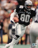 Tony Hill Autographed Signed 8x10 Photo Dallas Cowboys Beckett BAS QR #BS36707